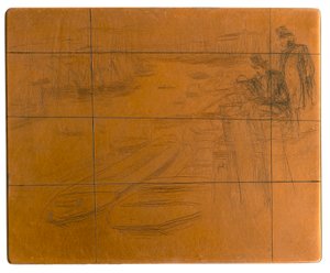 Rézkarc: A kis medence alkotó: James Abbott McNeill Whistler