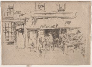 Exeter utca alkotó: James McNeill Whistler