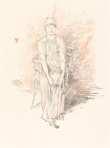 ábra Tanulmány a színekben alkotó: James Abbott McNeill Whistler