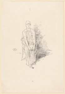 ábra Tanulmány a színekben alkotó: James Abbott McNeill Whistler