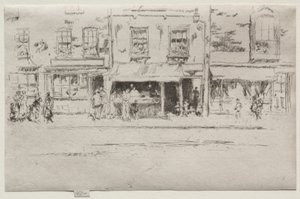 Halbolt, Chelsea alkotó: James McNeill Whistler