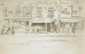 Halbolt, Chelsea alkotó: James McNeill Whistler
