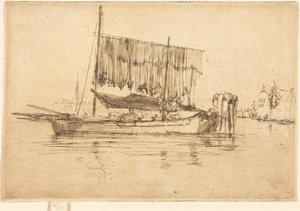 Halászhajó alkotó: James McNeill Whistler