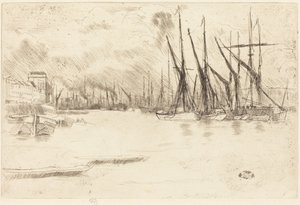 A Pickle-Herring lépcsőtől alkotó: James McNeill Whistler