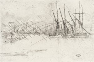 A Pickle-Herring lépcsőtől alkotó: James McNeill Whistler