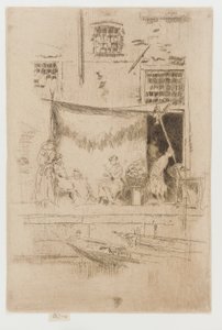 Gyümölcsbódé alkotó: James Abbott McNeill Whistler