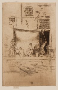 Gyümölcsbódé alkotó: James Abbott McNeill Whistler