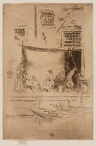 Gyümölcsbódé alkotó: James Abbott McNeill Whistler