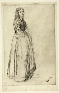 Fumette, álló alkotó: James Abbott McNeill Whistler