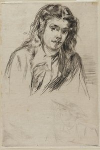 Fumette hajlott feje alkotó: James Abbott McNeill Whistler