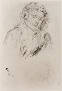 Fumette hajlott feje alkotó: James Abbott McNeill Whistler