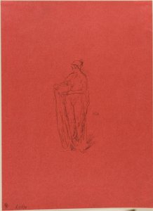 Lány tállal alkotó: James McNeill Whistler