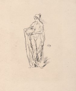 Lány tálral alkotó: James McNeill Whistler