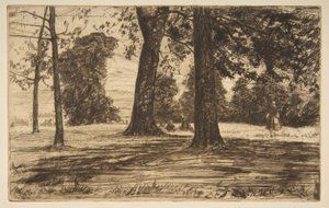 Greenwich Park alkotó: James McNeill Whistler