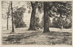 Greenwich Park alkotó: James McNeill Whistler