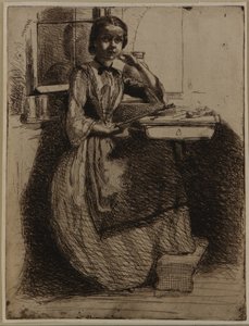 Gretchen Heidelbergben alkotó: James Abbott McNeill Whistler