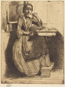 Gretchen Heidelbergben alkotó: James McNeill Whistler