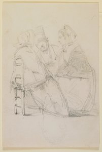 Csoportos beszélgetés alkotó: James Abbott McNeill Whistler