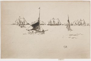 Őfelsége Flottája: Este alkotó: James Abbott McNeill Whistler