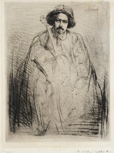 J. Becquet, szobrász alkotó: James McNeill Whistler