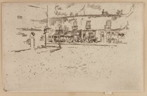 Jubilee Place, Chelsea alkotó: James Abbott McNeill Whistler