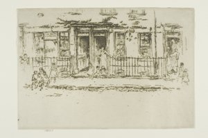 Justice Walk, Chelsea alkotó: James Abbott McNeill Whistler