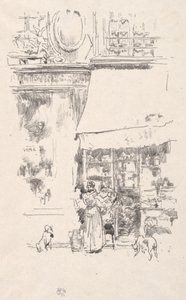 A Rue de Grenelle-i tejüzem alkotó: James McNeill Whistler