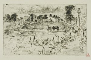 Táj lovakkal alkotó: James Abbott McNeill Whistler
