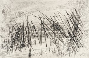Táj halásszal alkotó: James McNeill Whistler