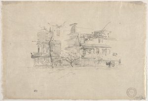 Lindsay Row, Chelsea alkotó: James McNeill Whistler