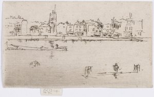 Little Chelsea (emlékmű) alkotó: James Abbott McNeill Whistler