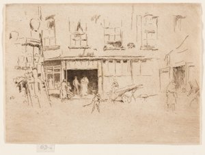 Kis udvar alkotó: James Abbott McNeill Whistler