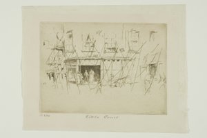 Kis udvar alkotó: James Abbott McNeill Whistler