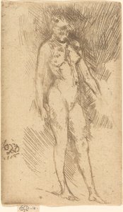 Kis aktfigura alkotó: James Abbott McNeill Whistler
