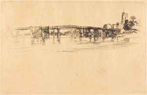 Little Putney, 1. szám alkotó: James McNeill Whistler