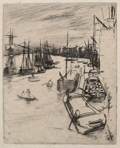 Little Wapping alkotó: James McNeill Whistler