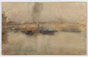London-híd alkotó: James Abbott McNeill Whistler
