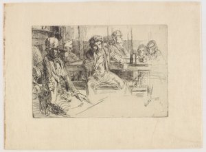 Longshore men alkotó: James Abbott McNeill Whistler