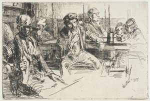 Kikötőmunkások alkotó: James McNeill Whistler