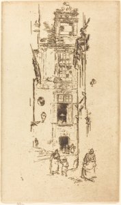 Városháza, Loches alkotó: James Abbott McNeill Whistler