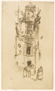 Városháza, Loches alkotó: James Abbott McNeill Whistler