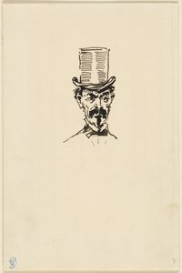 Cilinderes férfi alkotó: James McNeill Whistler