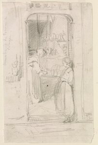 Tökkereskedő kölniben alkotó: James Abbott McNeill Whistler