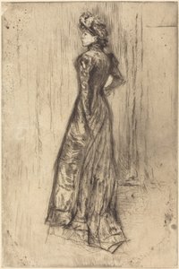 Álló Maud alkotó: James McNeill Whistler