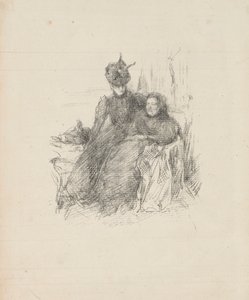 Anya és lánya alkotó: James McNeill Whistler