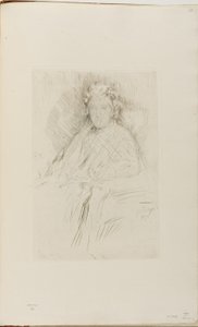 Mrs. Leyland, Sr. alkotó: James Abbott McNeill Whistler