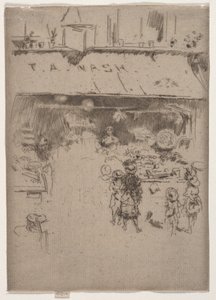 Nash gyümölcsboltja alkotó: James McNeill Whistler