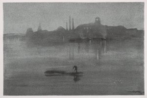 Éjszakai koncert alkotó: James McNeill Whistler