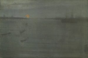 Nocturne: Southampton Water alkotó: James McNeill Whistler