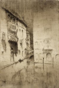 Nocturne: Paloták alkotó: James McNeill Whistler